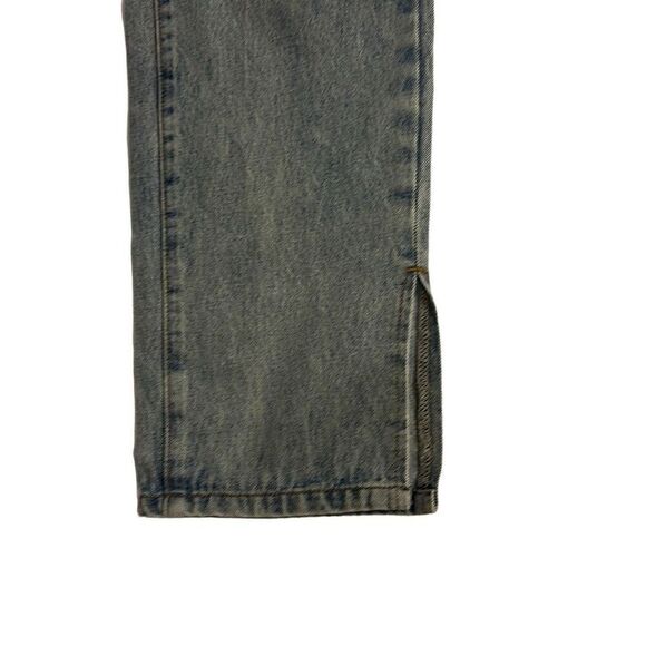 Women's Lioness Light Wash Slit Leg Denim Jeans size Extra Small - Picture 4 of 7
